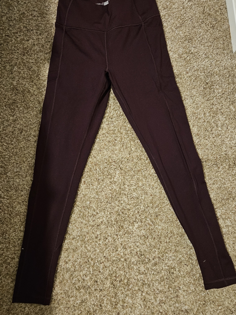 Victoria's Secret Deep Maroon Leggings